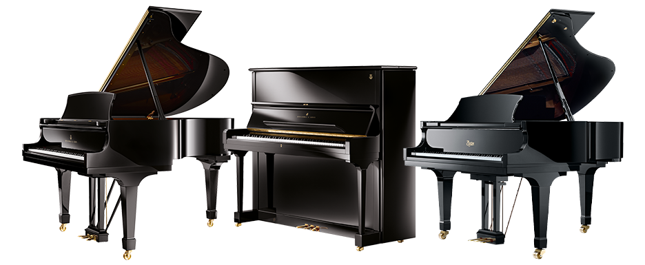 Three Pianos